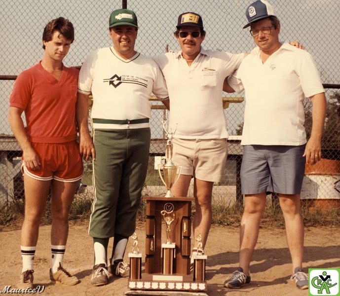 198707-Tournoi-Balles.jpg - Que de souvenirs, lors des journées familliales des compagnies indépendantes de 1980 à 1995 (Sogetel, CoopTel, Watwick et Milot)