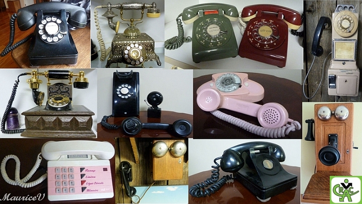 Téléphones_RF.jpg - La suite regroupée; de toute beauté cette collection mais on est encore loin du cellulaire...